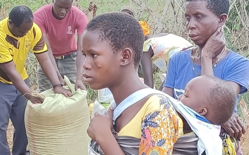 Puesta en marcha de un centro de salud nutricional infantil en la zona de Masai-Bricho, territorio de Kilulu, Kenia
