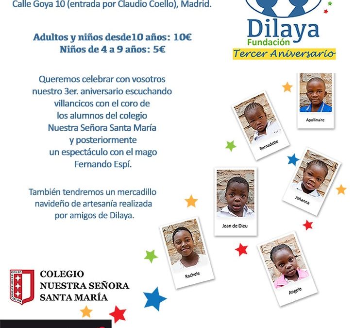 Celebración del aniversario de Dilaya con una tarde Mágica